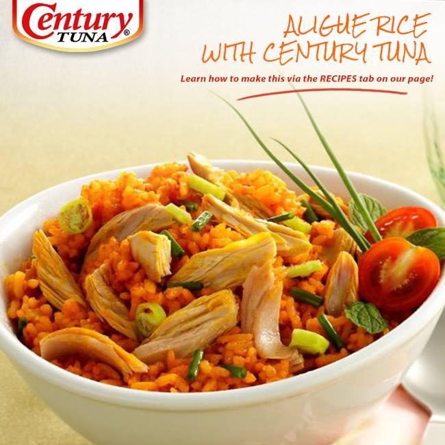 Century Tuna Calamansi and Aligue Rice Recipe